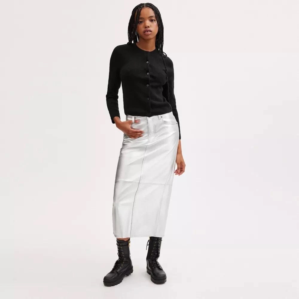 NWT Coach Signature Black Women's Cropped Cardigan Sweater - Picture 3 of 10